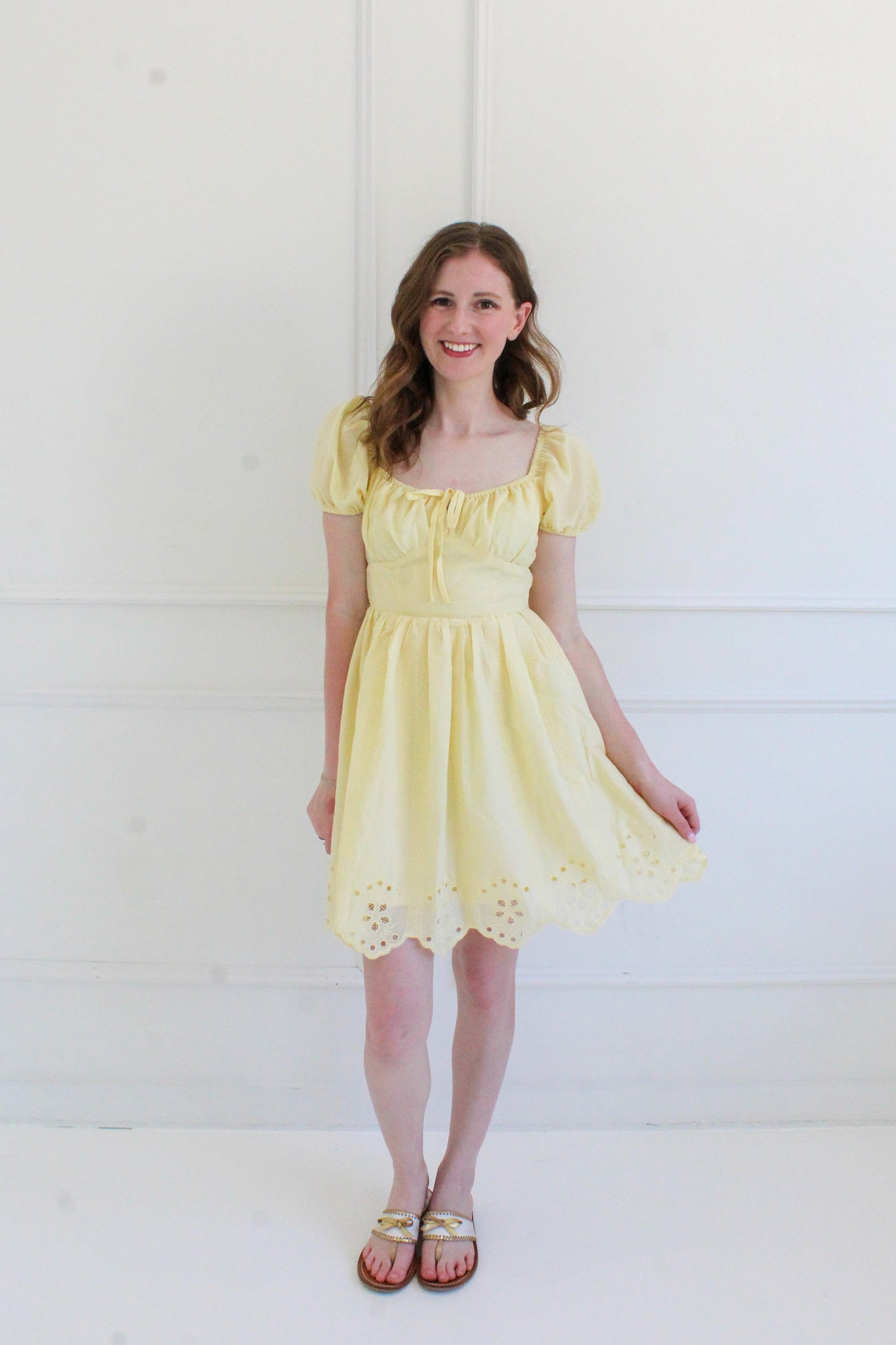 Tale As Old As Time Dress - Yellow
