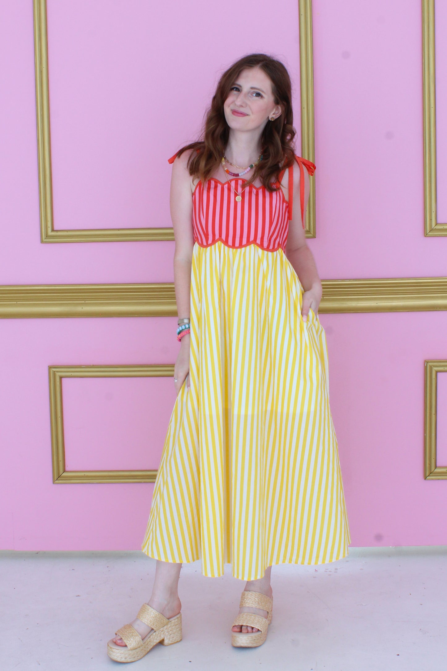 Poolside Popsicles Maxi Dress - Warm