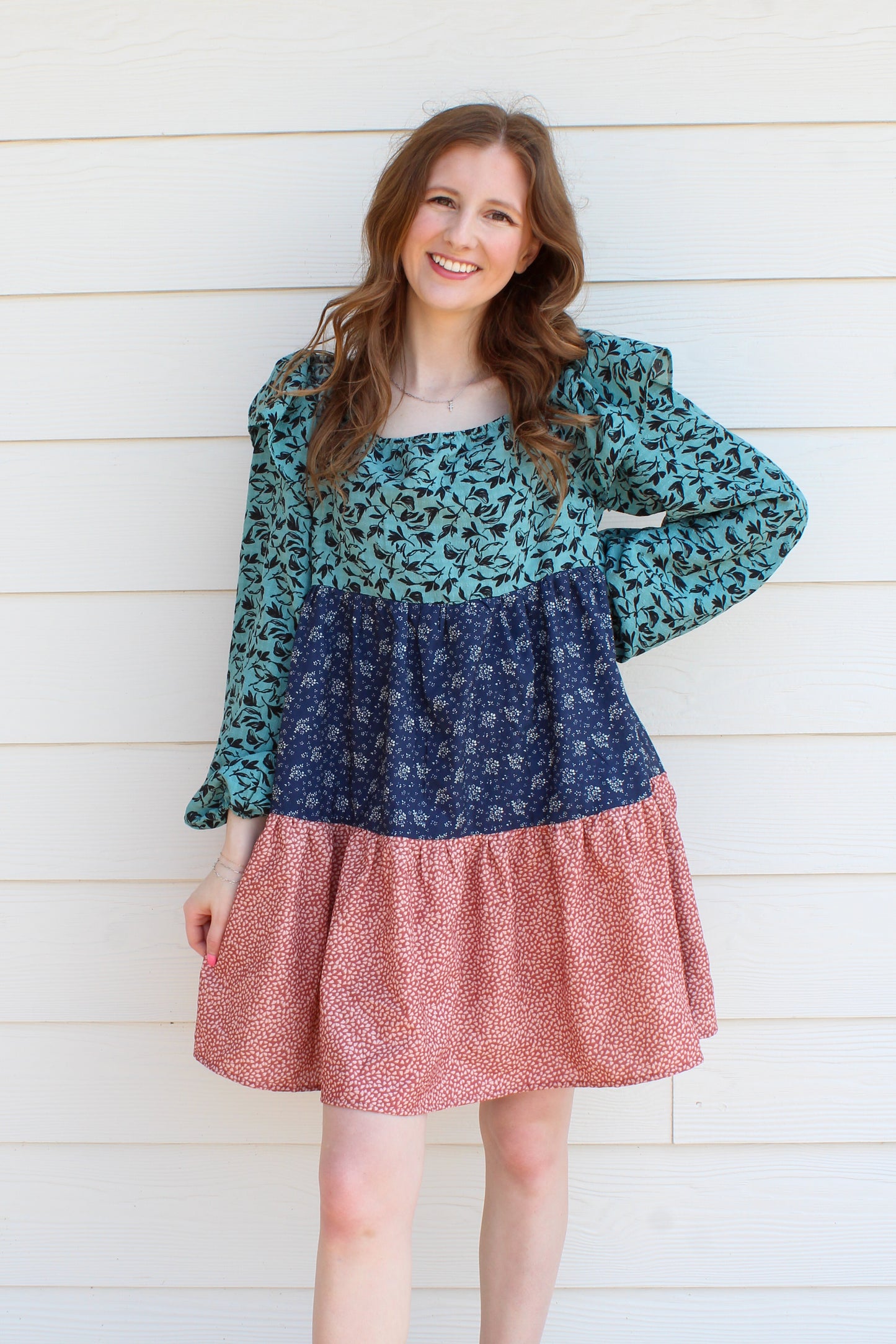 Mountain Memories Dress - Blue