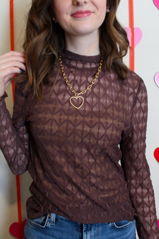 Heart Of Gold Necklace