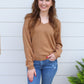 Morning Mocha Sweater - Camel