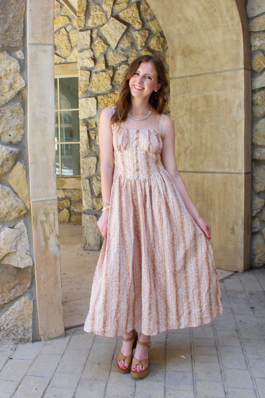Walk With Purpose Maxi Dress - Pink