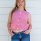 Plan A Picnic Top - Red