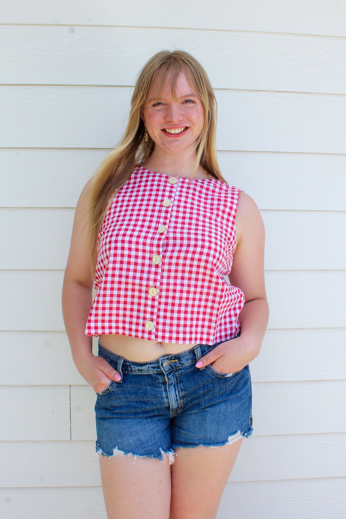 Plan A Picnic Top - Red