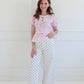 Spotted In Style Pants - White