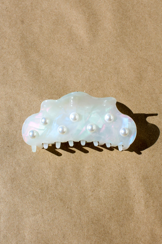In A Pinch Claw Clip - Pearl