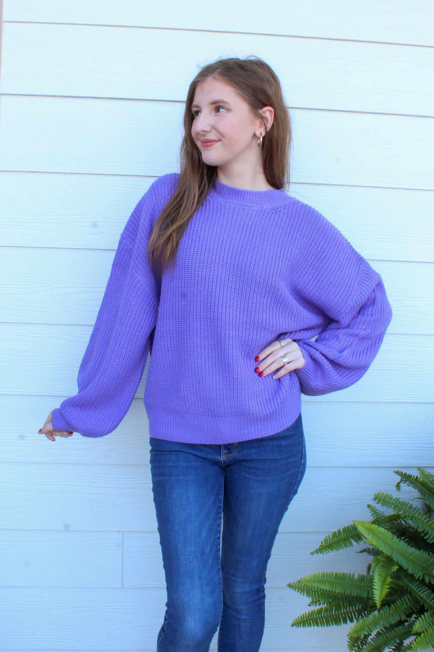 Lavender Haze Sweater - Lavender