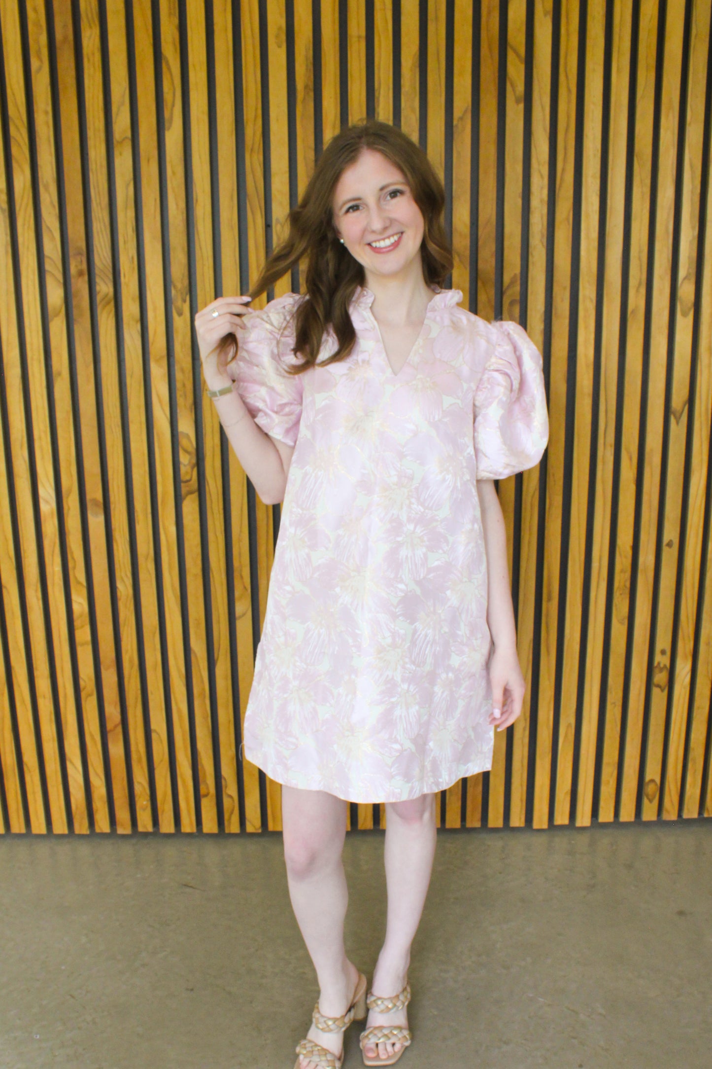 Run For The Roses Dress - Pink