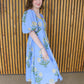 Sunny State Of Mind Dress - Blue