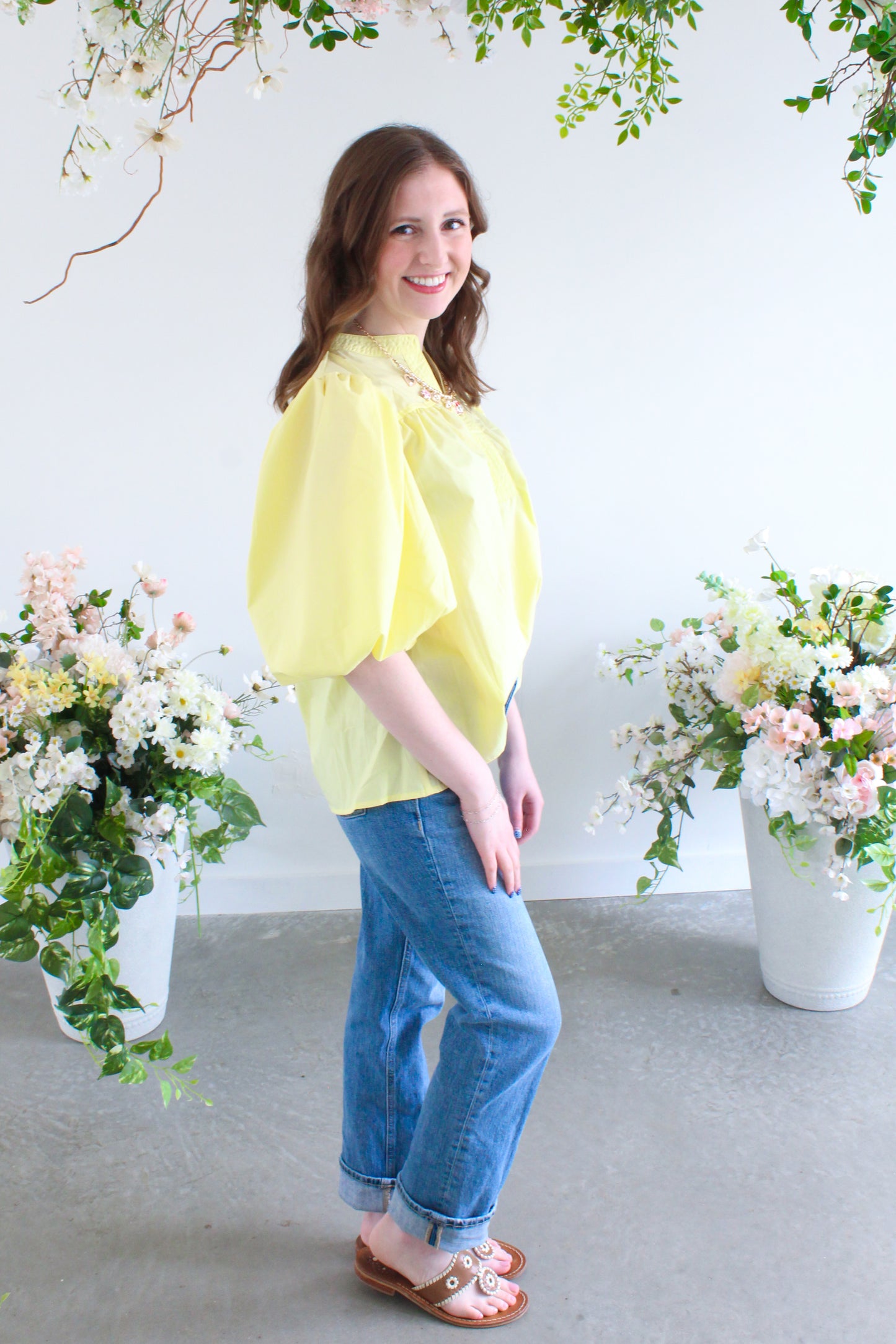 Sunny Days Top - Yellow