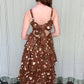 Autumn Affair Dress - Chocolate