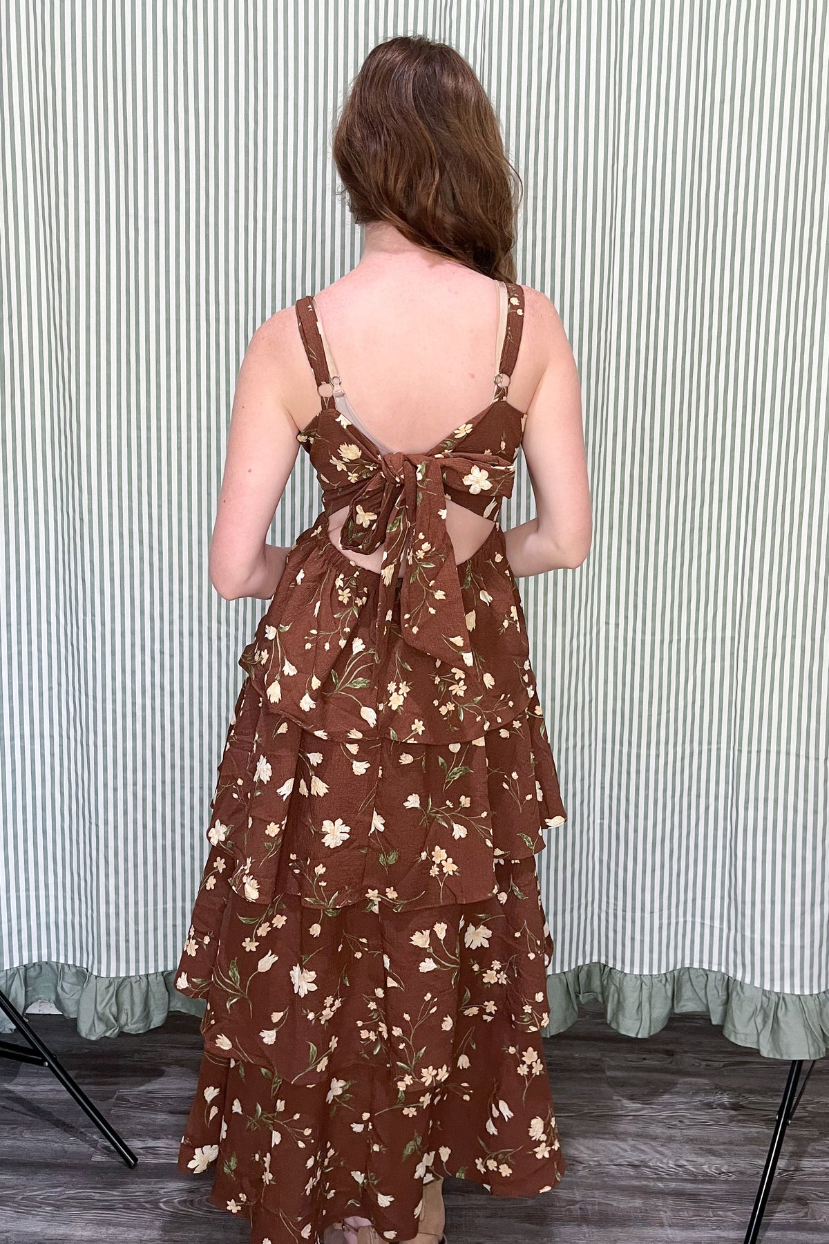 Autumn Affair Dress - Chocolate
