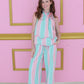 Ice Cream Social Pants - Teal