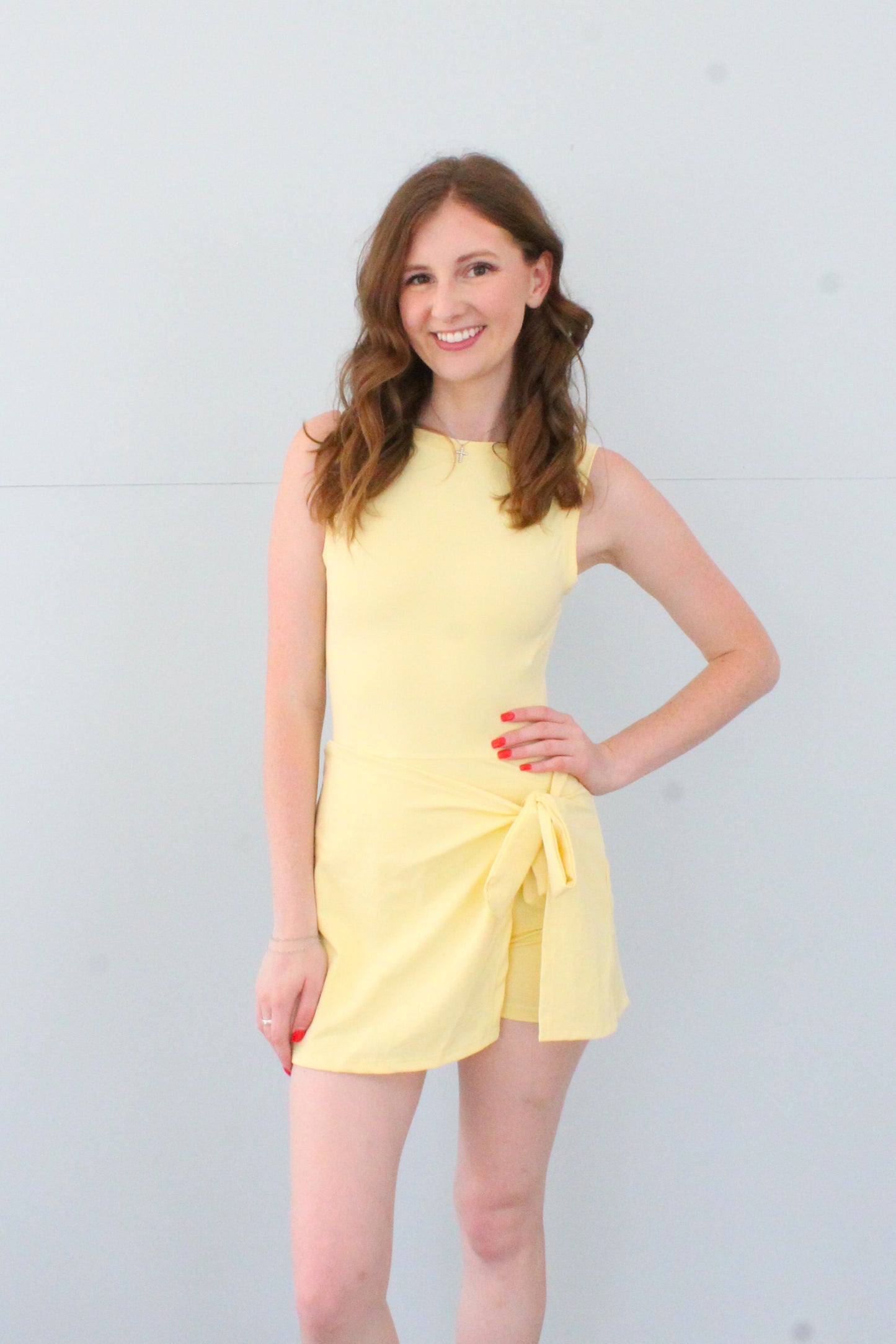 In Motion Active Dress - Yellow
