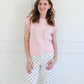 Lemon Drop Sweater Vest - Pink