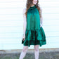 Deck The Halls Dress - Green