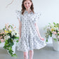 On The Dot Dress - Black and White