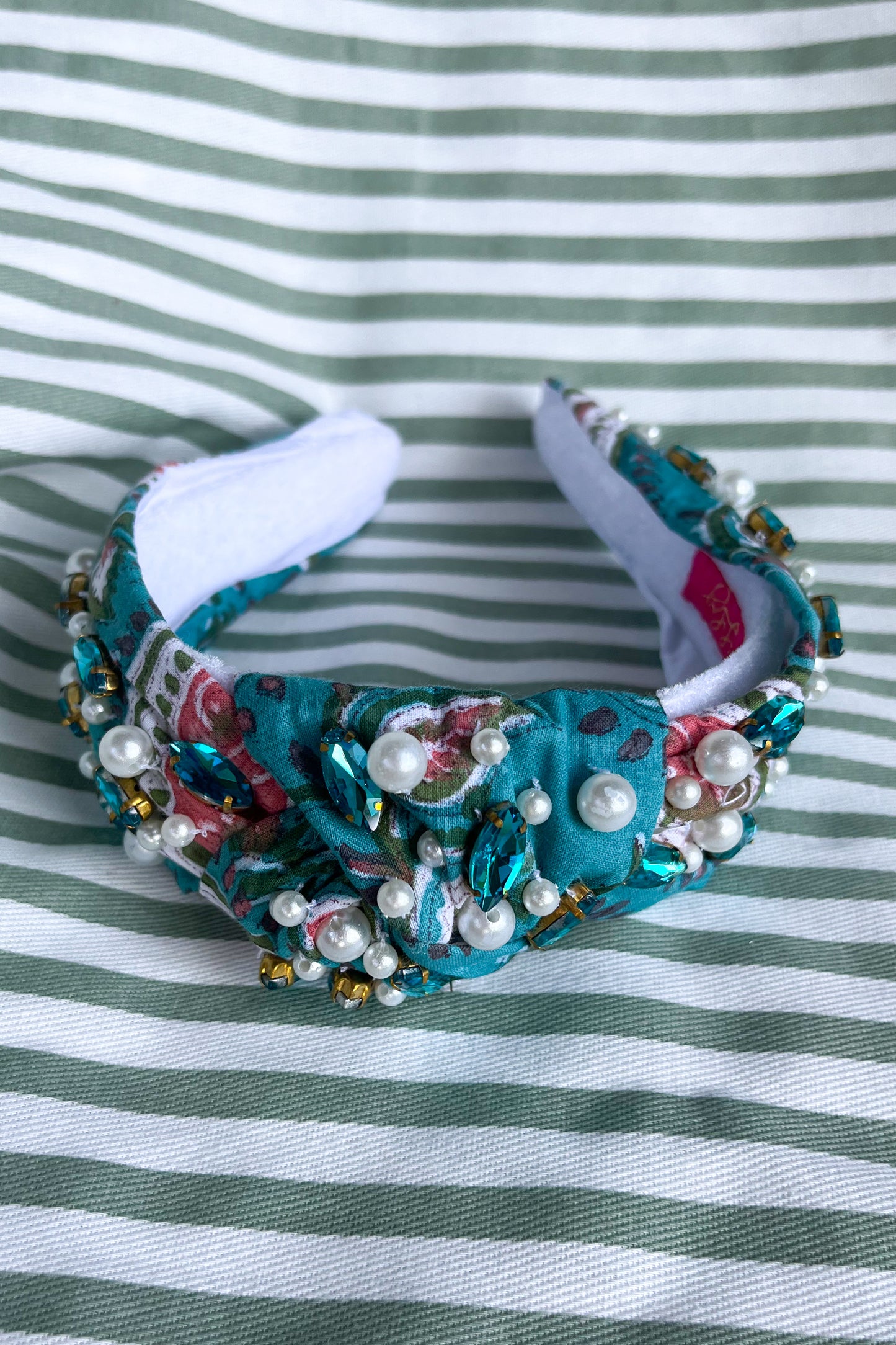 Top It Off Headband - Teal