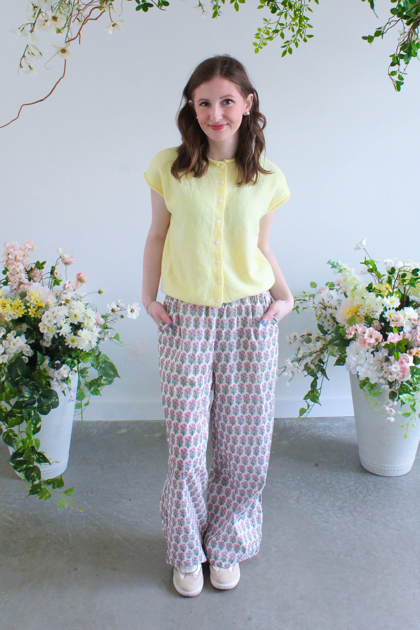 Easy Going Pants - Cream