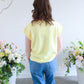 Lemon Drop Sweater Vest - Yellow