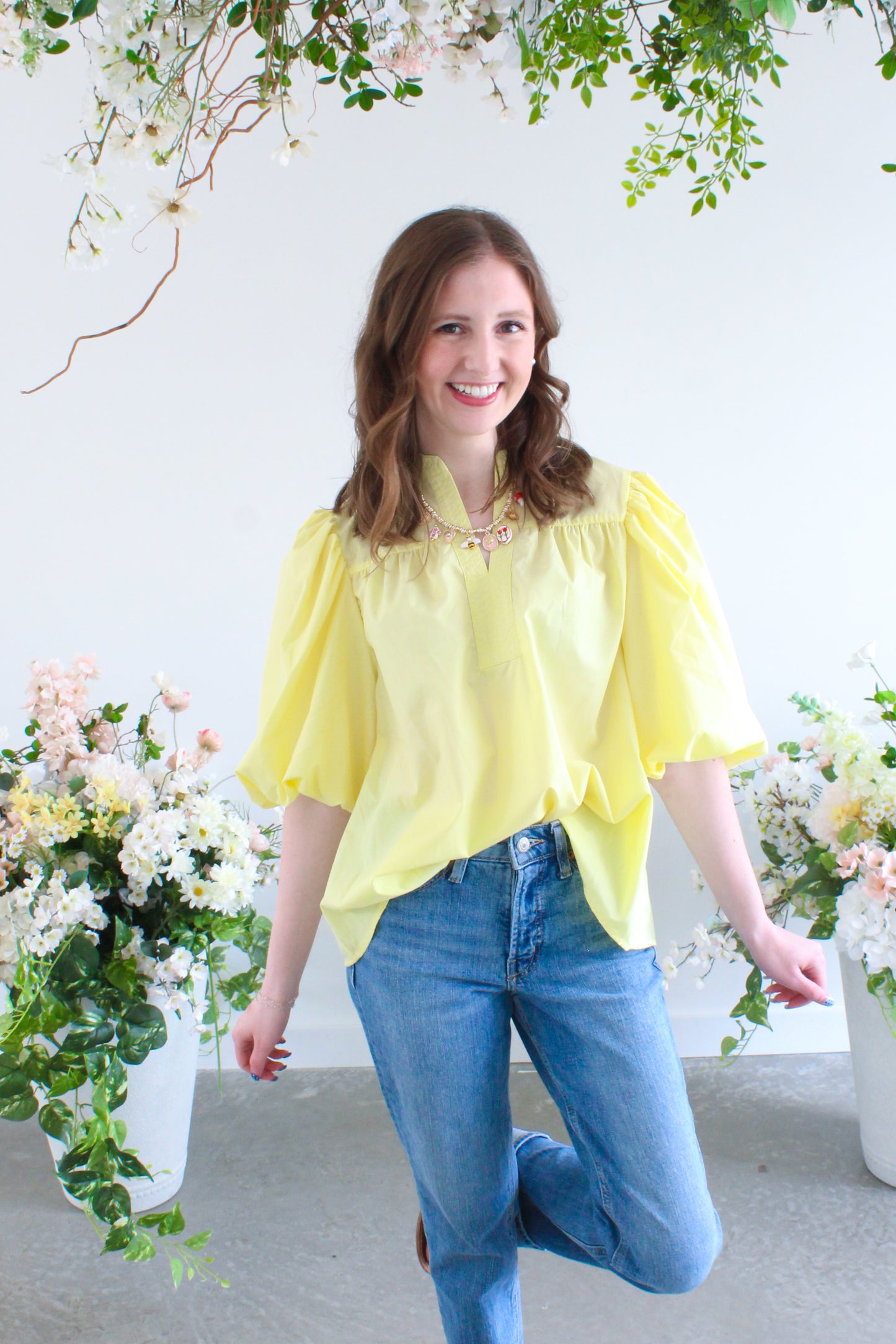Sunny Days Top - Yellow