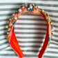 Top It Off Headband - Coral
