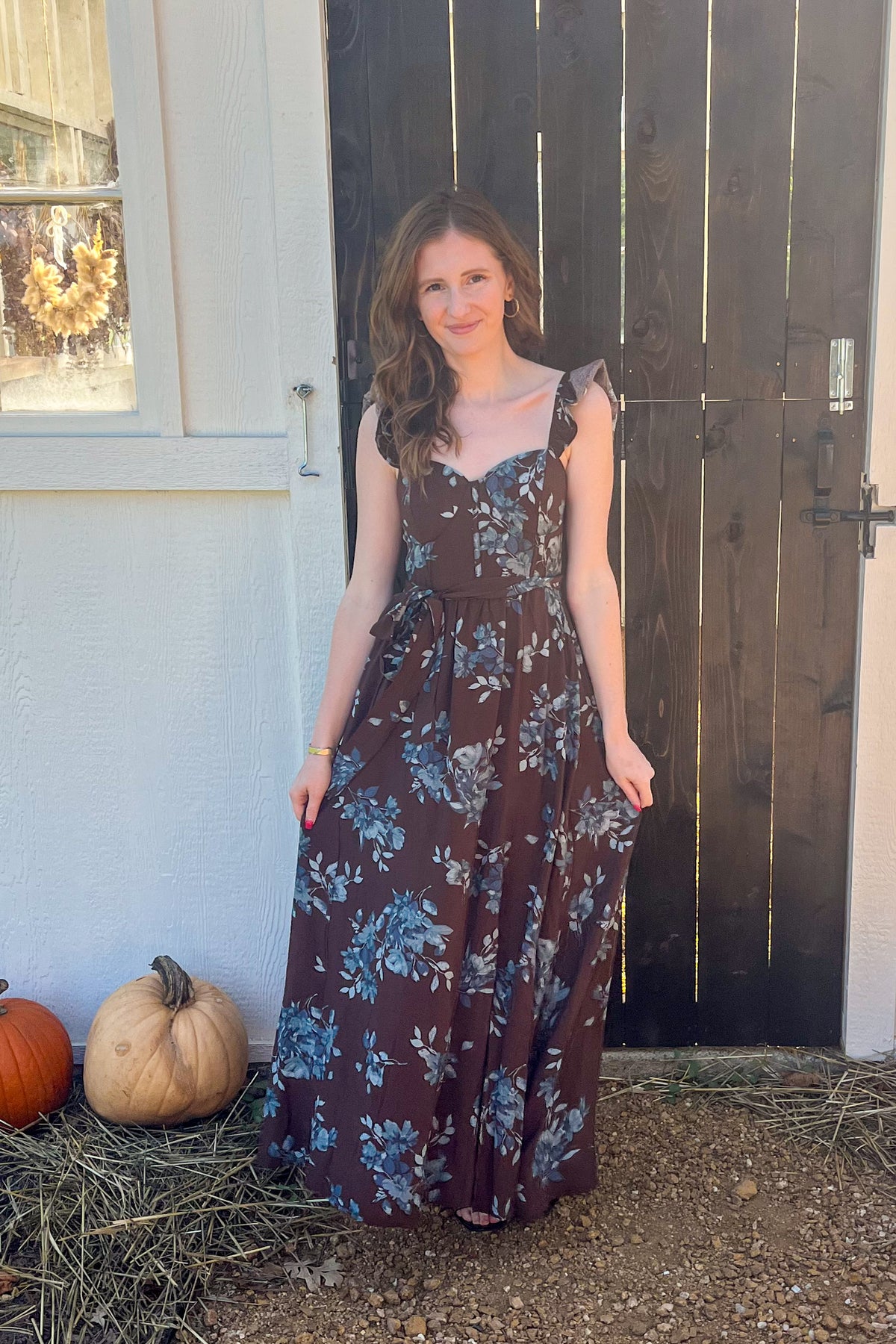 Autumn Nights Dress - Chocolate