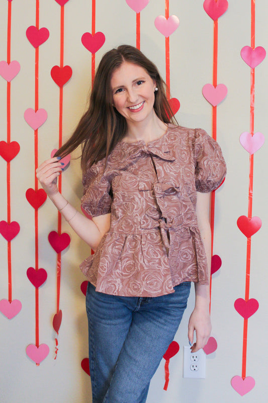 Sweet Celebration Top - Rose