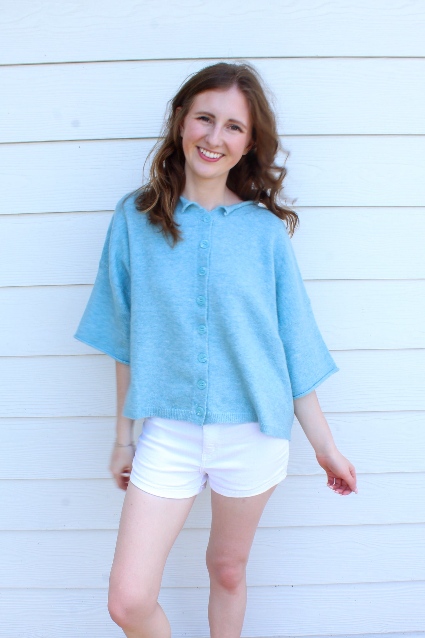 It's A Classic Cardigan - Blue