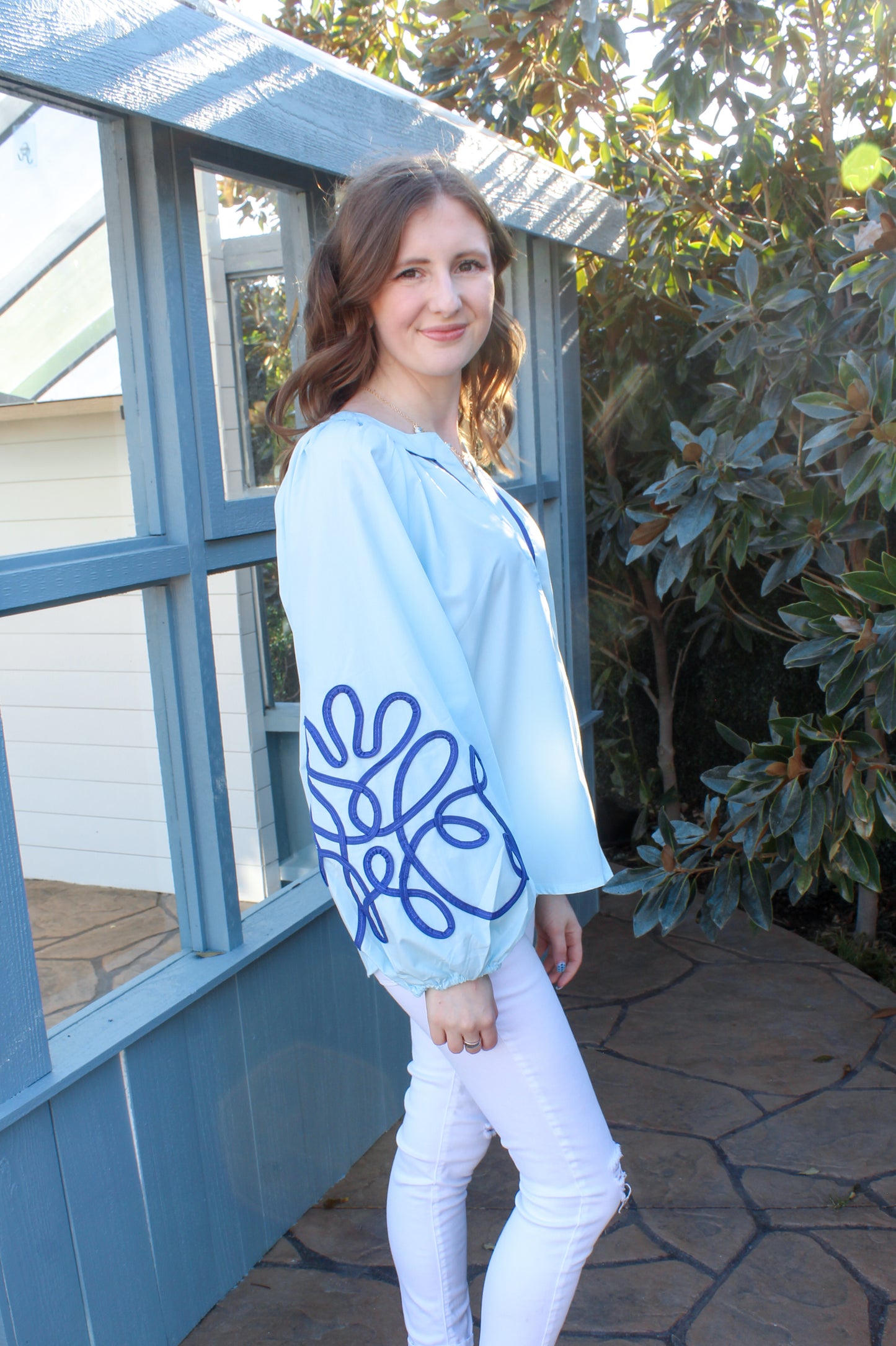 Easy Breezy Top - Blue