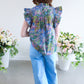 New Beginnings Cropped Pants - Sky Blue