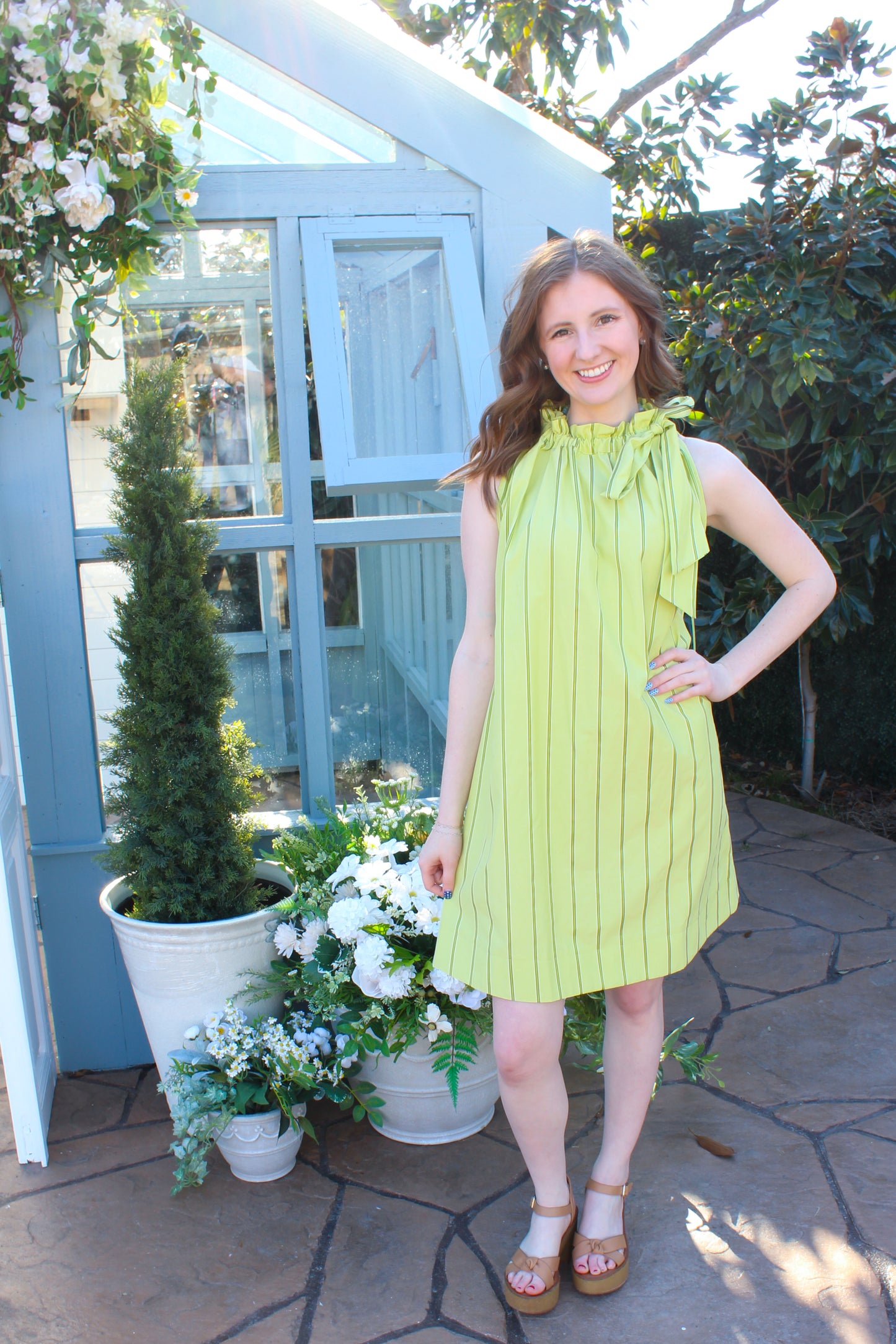 Key Lime Cutie Dress - Green
