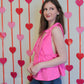 A Little Sassy Top - Pink