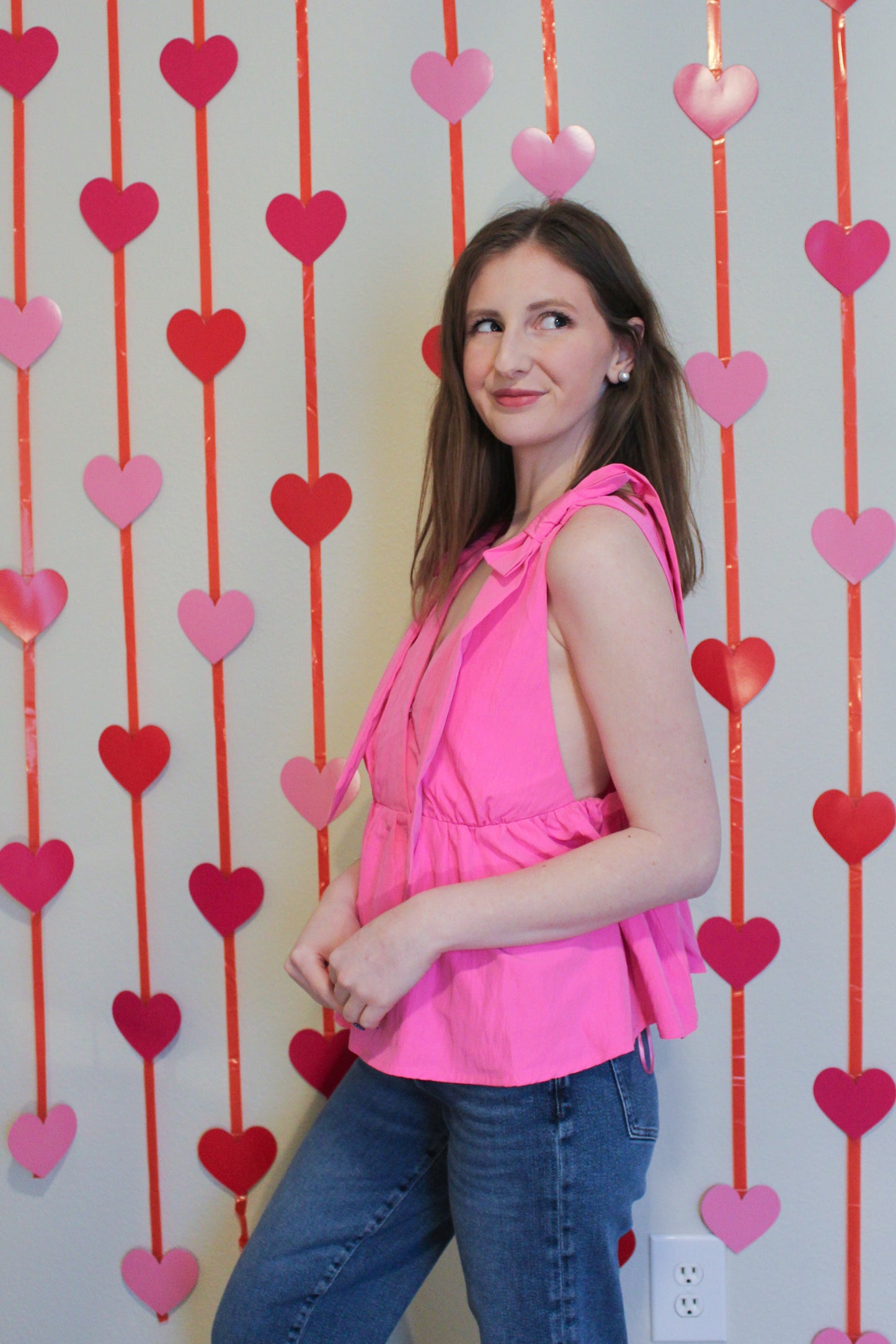 A Little Sassy Top - Pink