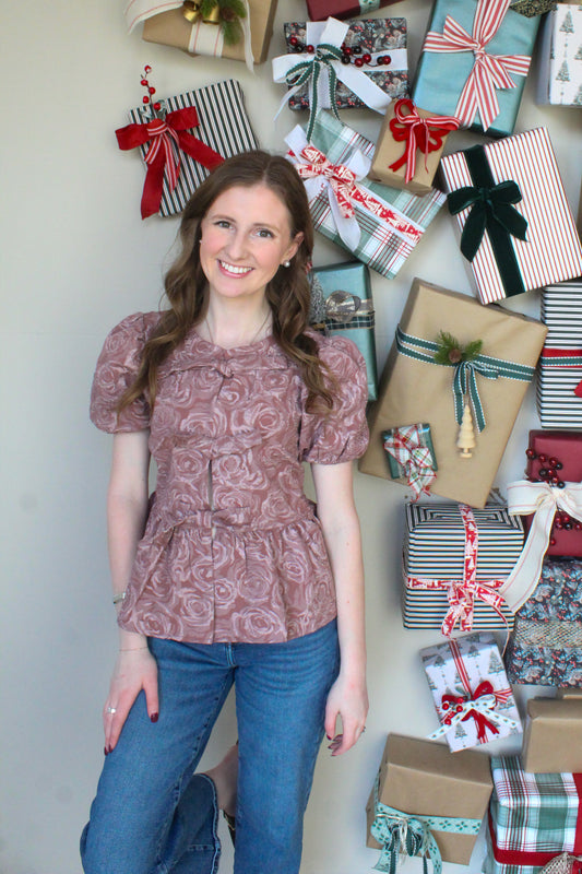 Sweet Celebration Top - Rose