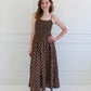 Seaside Stroll Dress - Brown