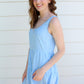 Keep It Cool Romper - Blue