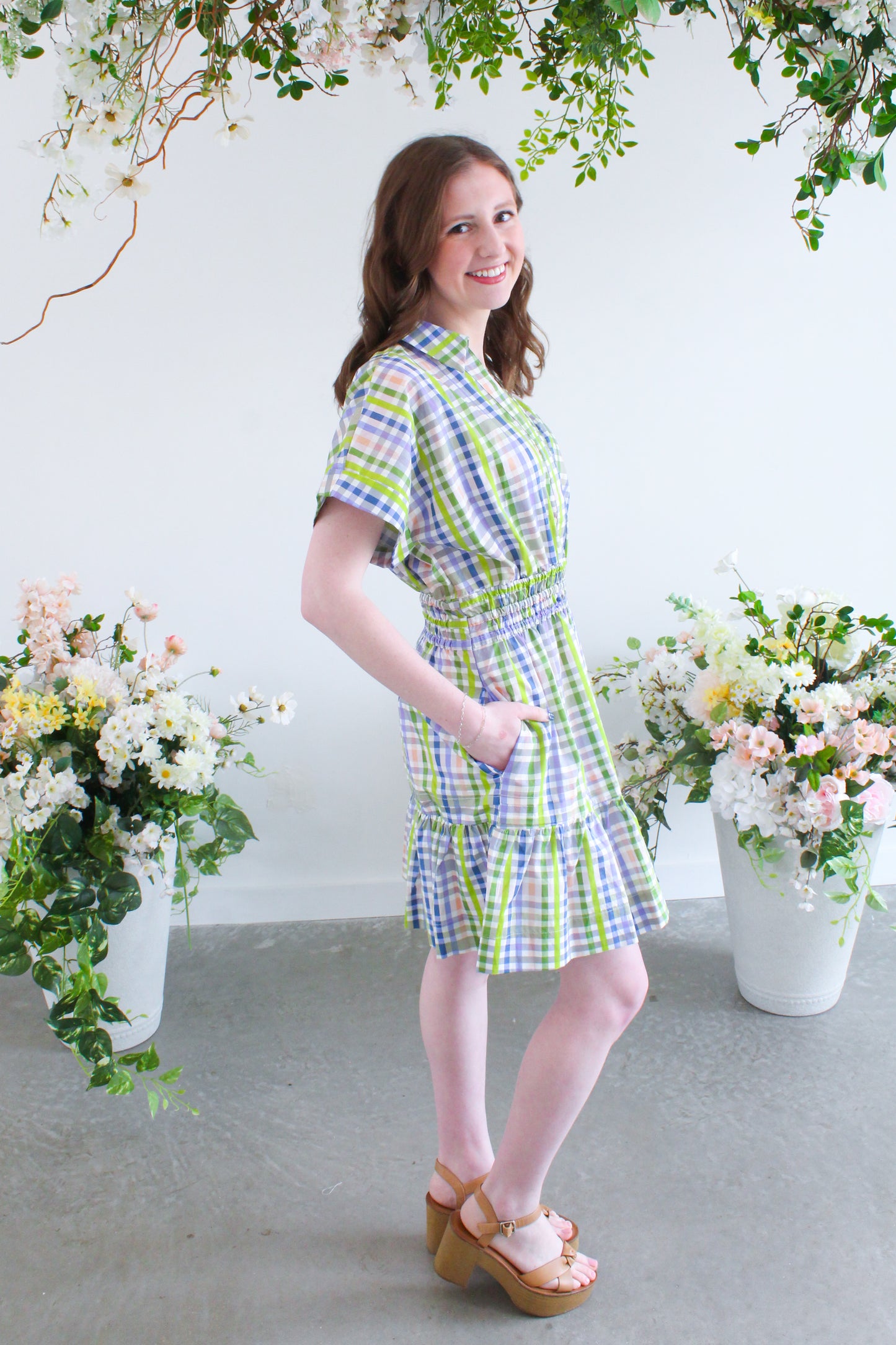 Hop To It Dress - Multi