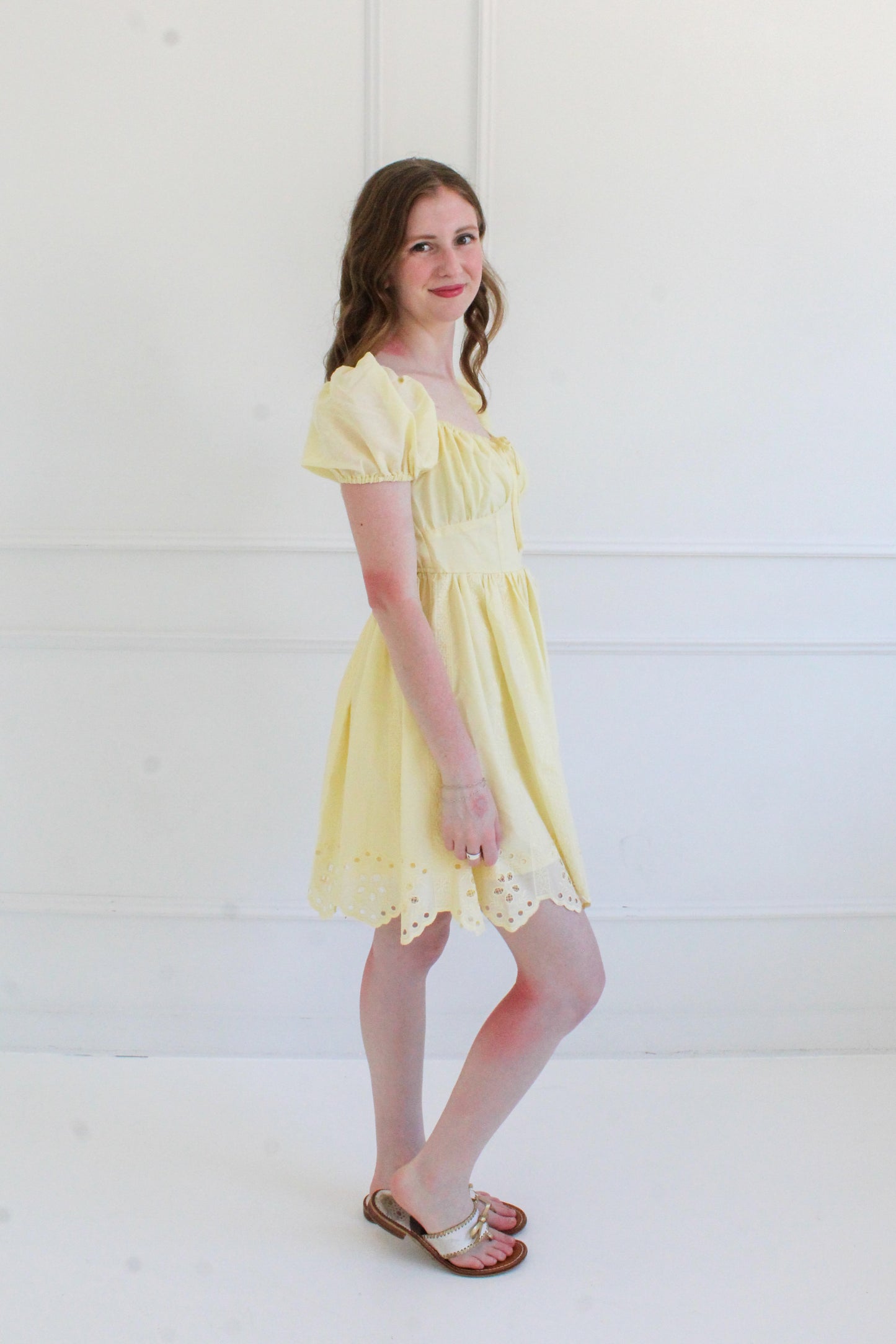 Tale As Old As Time Dress - Yellow