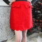 Wrapped In Red Skirt - Red