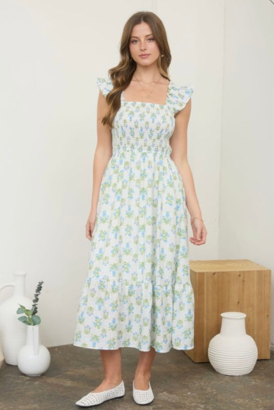 PLUS Go With Grace Maxi Dress - White