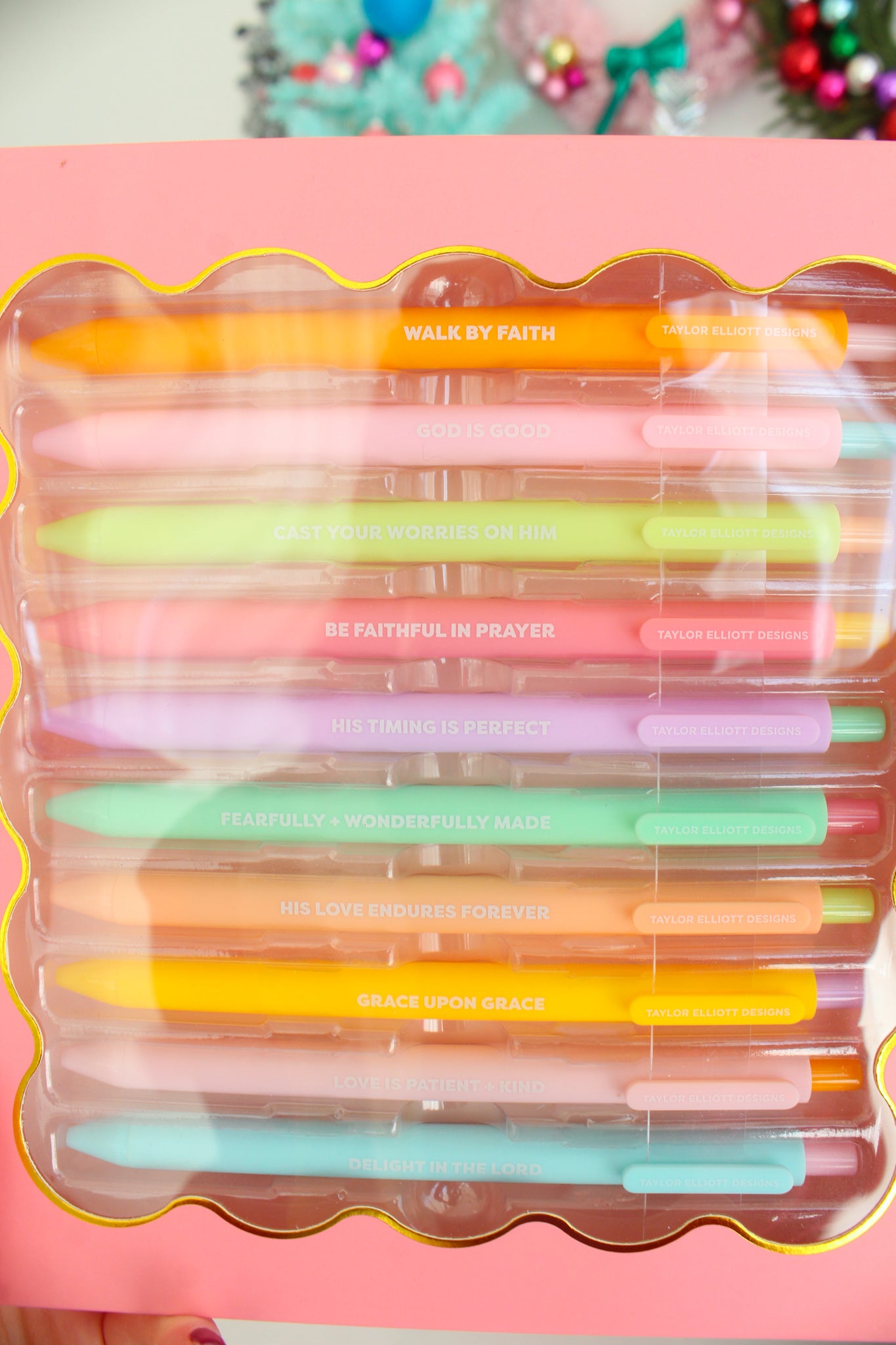 Faithful Gel Pen Set