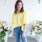 Sunny Days Top - Yellow