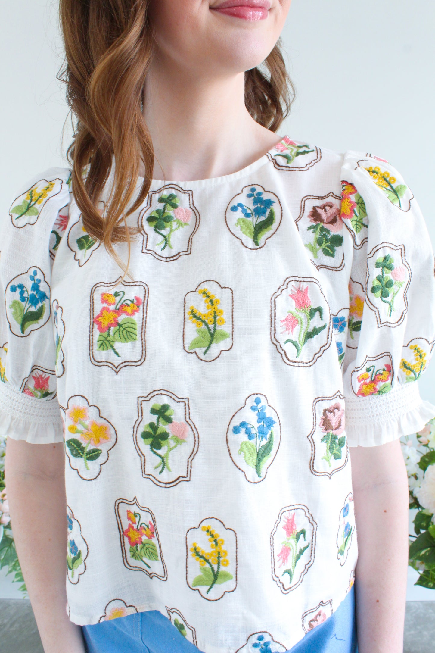 You Grow Girl Top - White