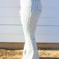 Only The Best Flare Jeans - White Stripe