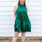 Deck The Halls Dress - Green