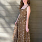 Picking Wildflowers Maxi - Brown