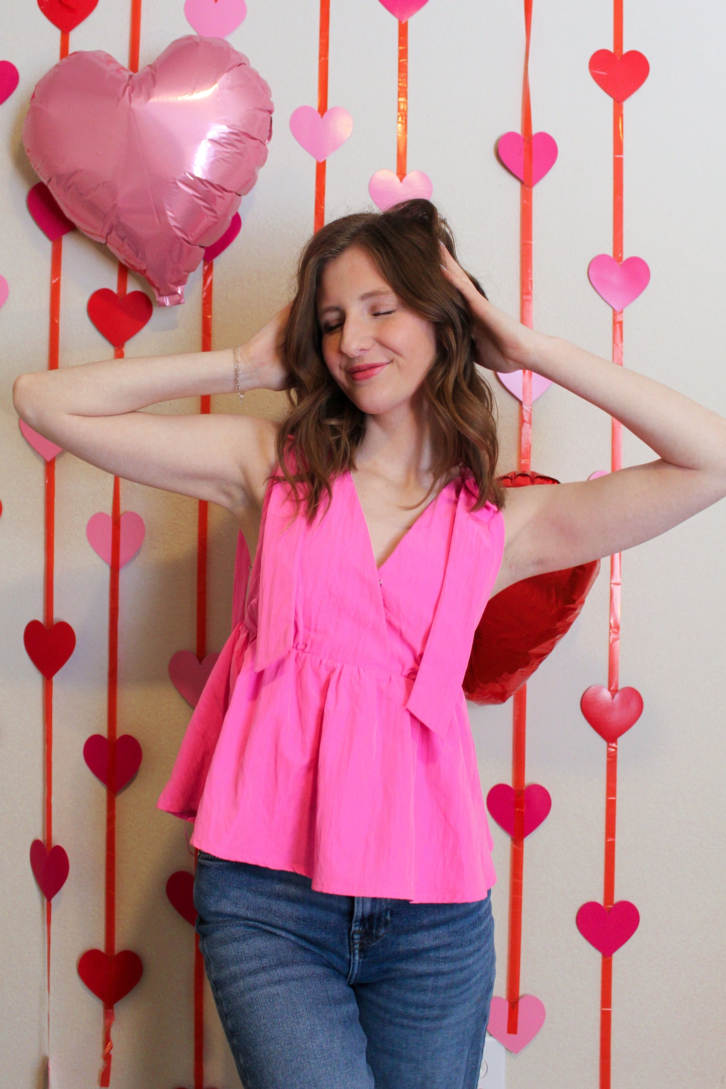 A Little Sassy Top - Pink