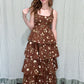 Autumn Affair Dress - Chocolate