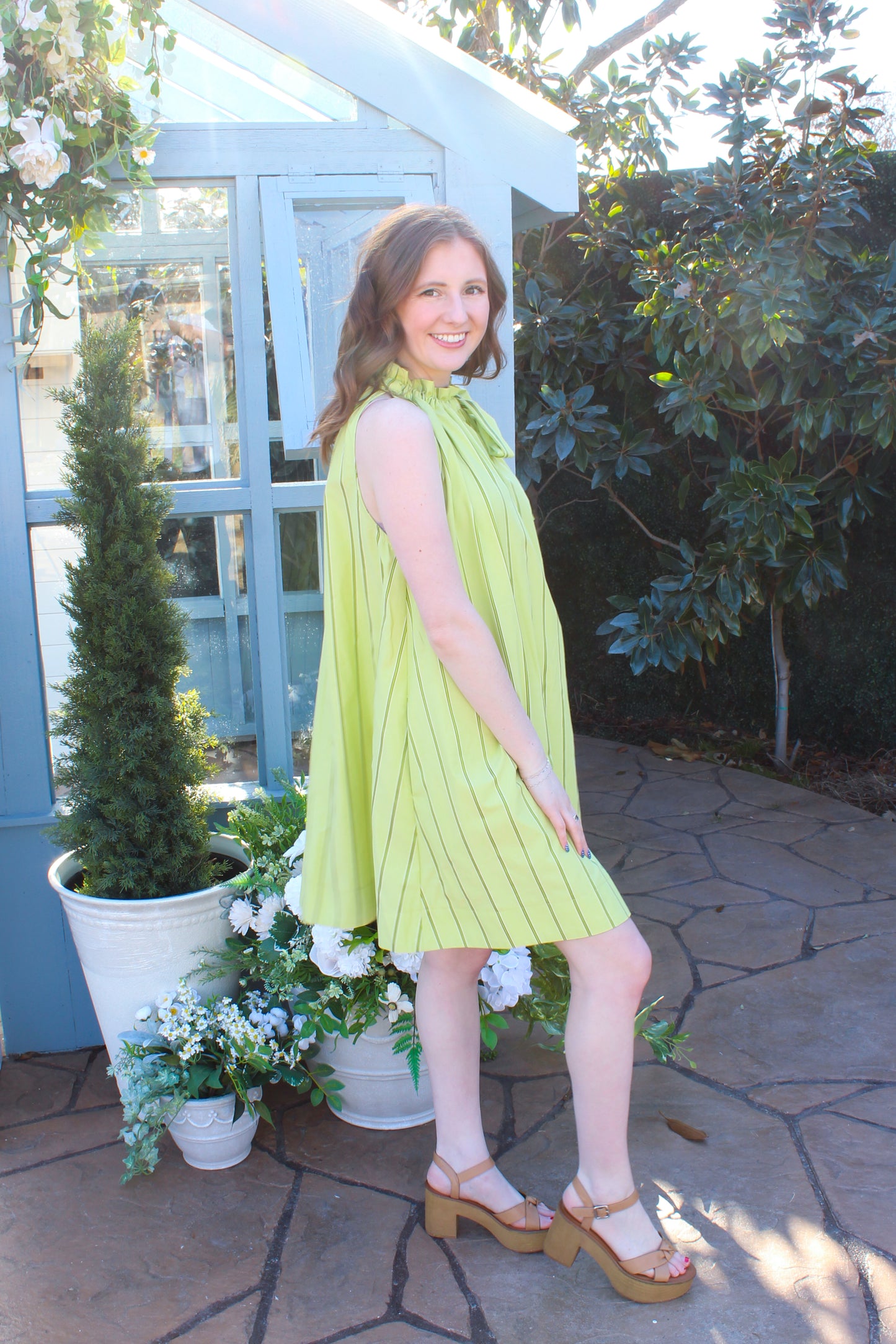 Key Lime Cutie Dress - Green